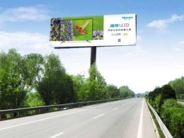 安乡高速擎天柱广告牌的特点和优势