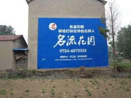 安乡农村墙体广告的长尾效应