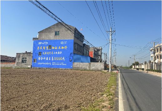安乡墙体广告用的是什么漆？